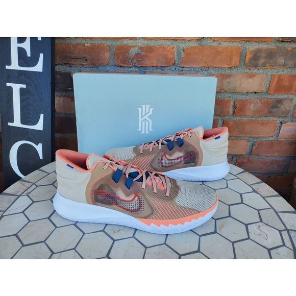 Sz 16 Nike Kyrie Flytrap 5 V Basketball Shoes. DS Rattan Madder Root-hemp Rare - Picture 1 of 11